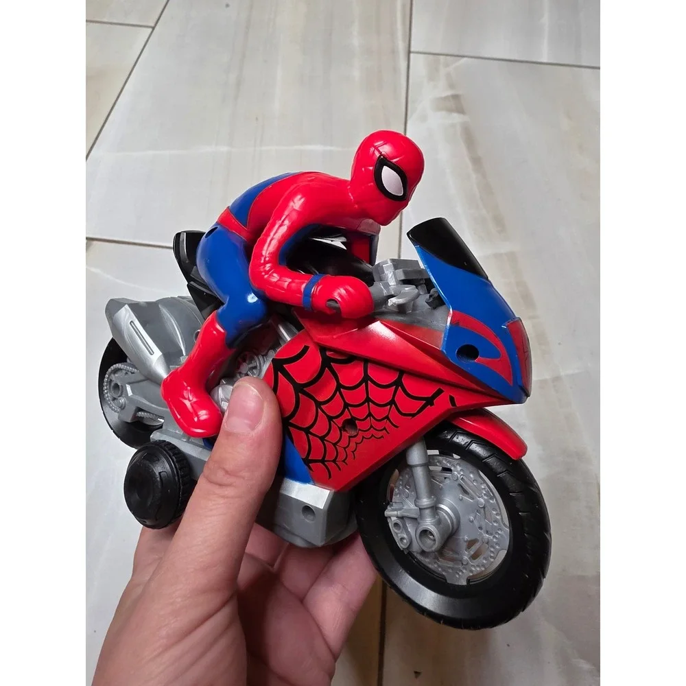 Marvel Spider-Man Motorcycle Toy Red Blue Bike 1616‎ Holdings ET-0204 2020